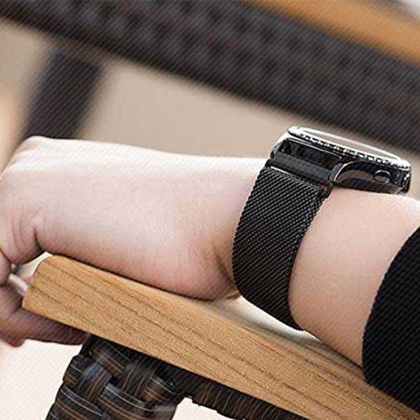 20mm Magnetiskt Armbandsur för Män Kvinnor Rostfritt Stål Justerbart