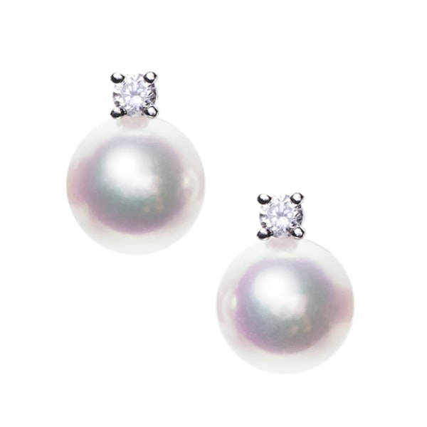 S925 sølv perle øredobber kvinnelig mote firbent stil