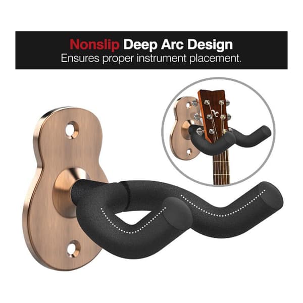 3-pak guitarvægholder, metalguitarophæng, guitar-sha