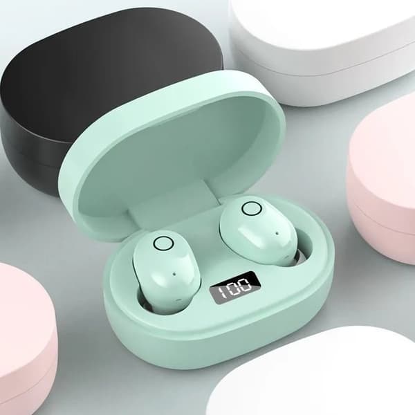Korvan sisäinen langaton Bluetooth-kuuloke - vihreä