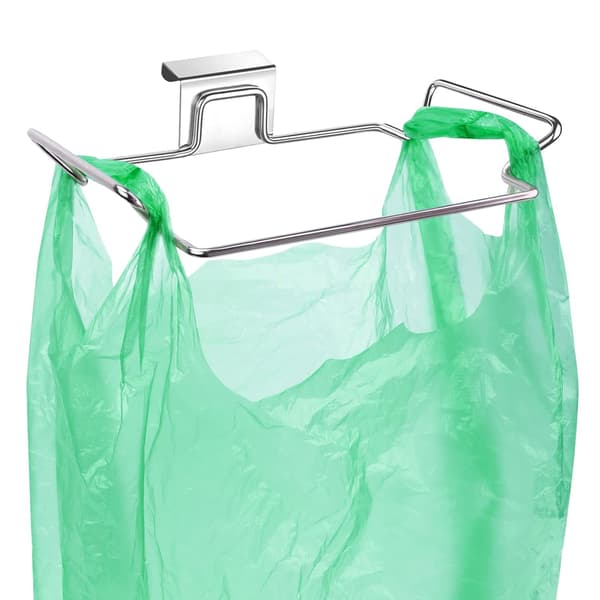 1 Pack Stor Stålsoppåshållare för Kökslucka