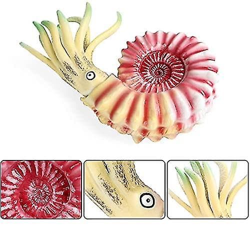 Plast förhistorisk havsdjur Stor Nautilus (rosa)