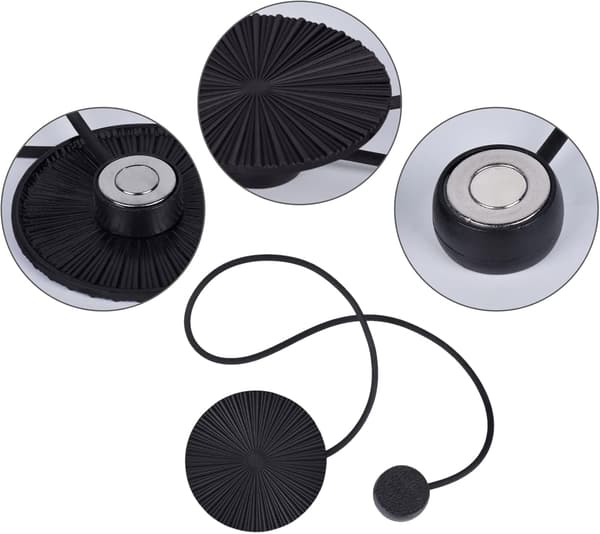 4 st magnetiska gardinbindningar klämma metall gardin spänne Holdb