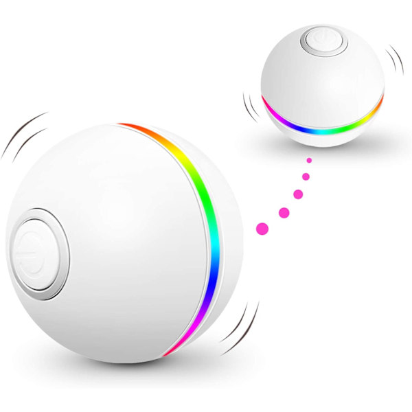 Interaktiv kattleksak kattboll med LED-lampor 4:e generationen Ca