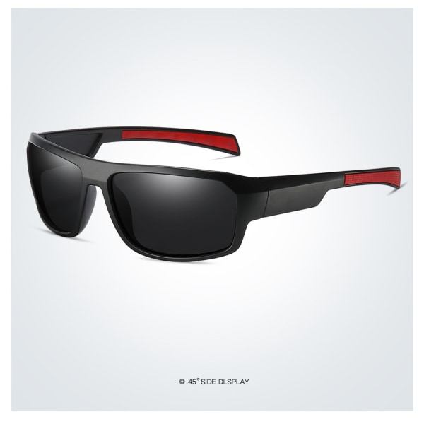 1 stks solbriller （røde ben）Polariserede til mænd, der kører anti UV4
