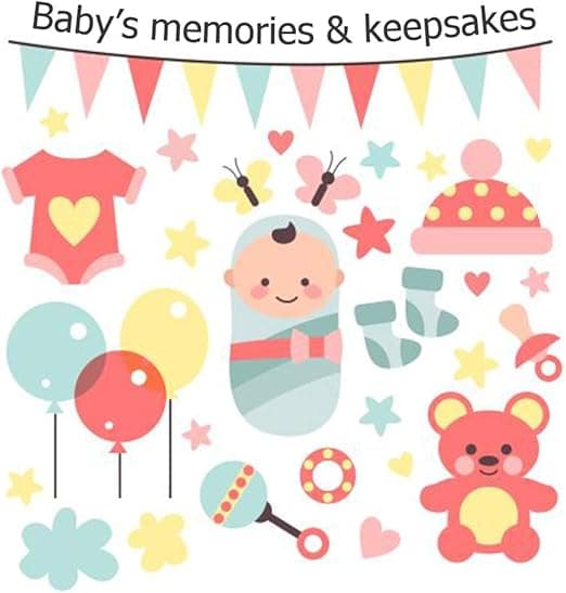 7 st fondant silikon godisformar, 3D sovande baby sockerhantverk