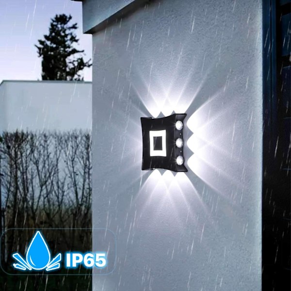 18W Moderne COB LED Indendørs Udendørs Væglampe, IP65 Vandtæt