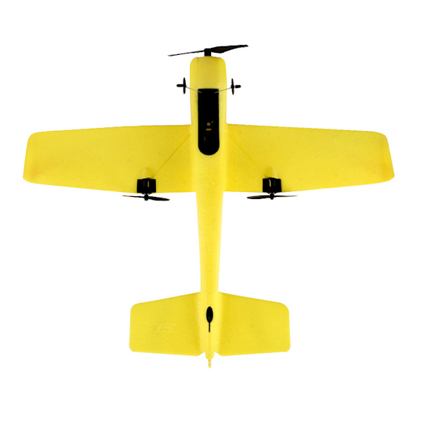 1 stk. rød RC-flyvemaskine, 2,4 GHz genopladelig RC-flyvemaskine, indbygget-