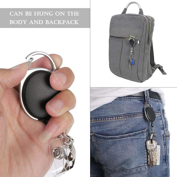 Retractable Key Holder - Pituus Retractable with Reinforced Spri