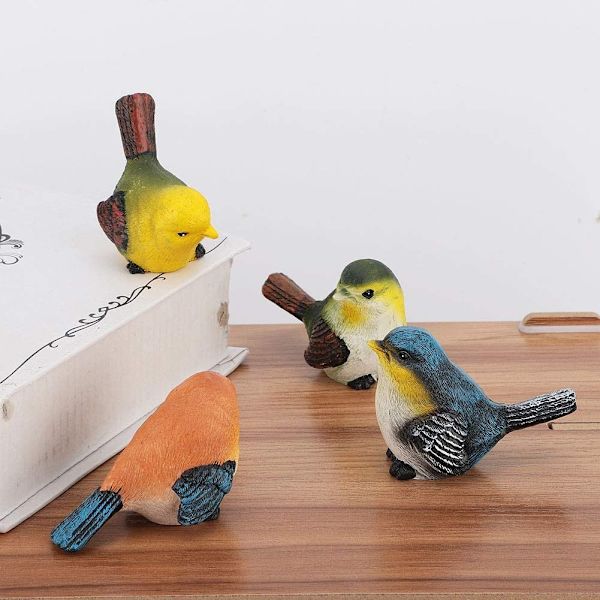 Hartsi linnut, linnut koriste hartsi linnut eläimet figuriini Decora B