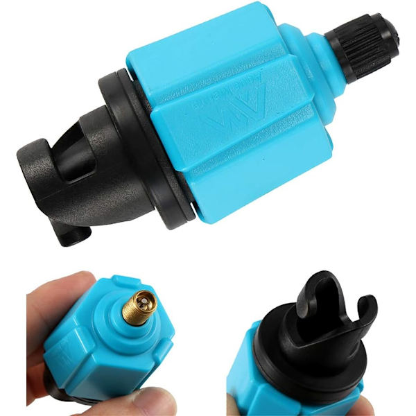 Luftventil Adapter, Pumpe Adapter Luftventil Paddle Board Oppustelig