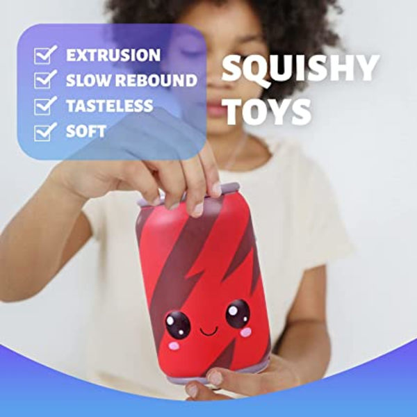 Coke Slow Rising Super Soft Scented Kawaii Legetøj, Klem og Dekomprimering