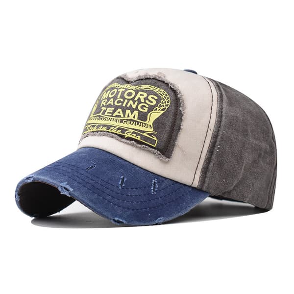 Herre- og damebomuldscap, baseballcap, uden deformation, S