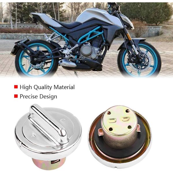 Låse til bensintanklokk, bensinpåfyllingslokkreservoardeksel for GY6 150CC 250