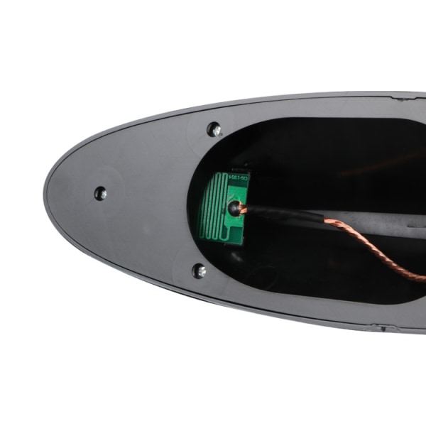 Hvid (boks) - Bil Hajfin antenne tag modifikation bag spoiler