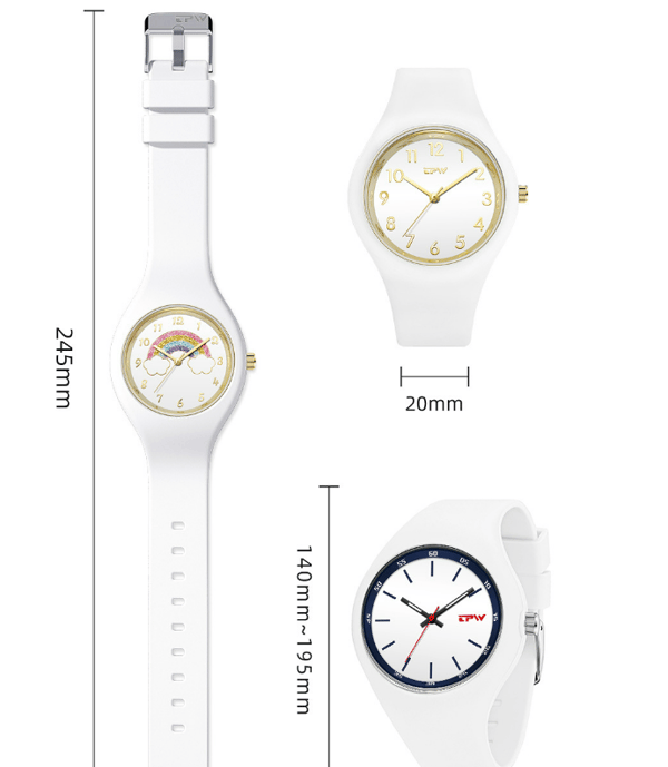 Damer Mode Ur Piger Studerende Par Høj-ende Quartz Wa