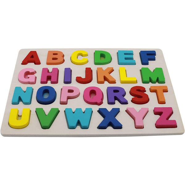 29,5*22*1,2cm (aakkoset palapeli), puinen aakkoset palapeli ABC kirjain