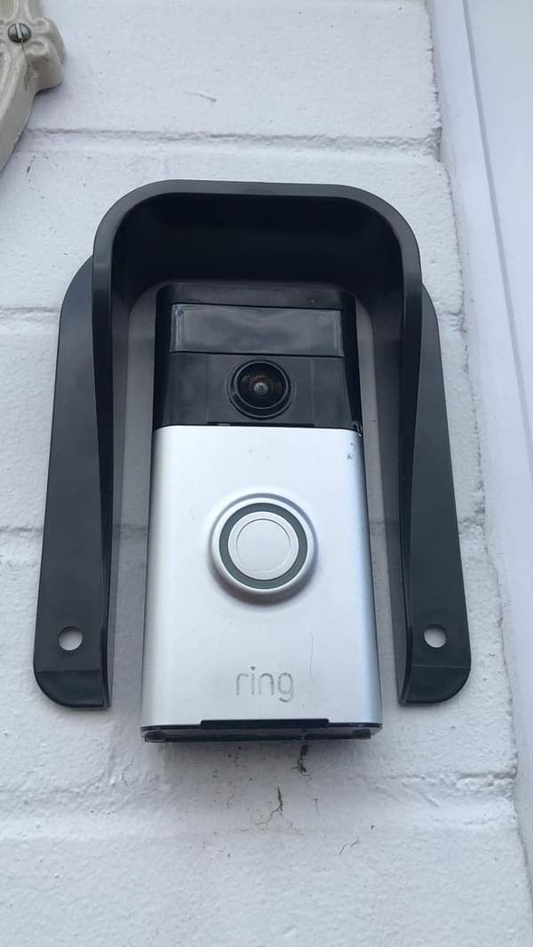 Regnskydd för videodörrklocka. Väderbeständig för Ring, Arlo, Eufy