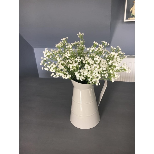 Valkoinen tekokukka 5 kpl Teko Gypsophila Muovi F