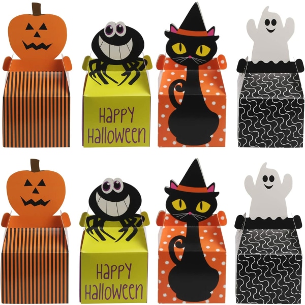 50 st Halloween-presentförpackning, Halloween-presentförpackningar i papper, häxpump