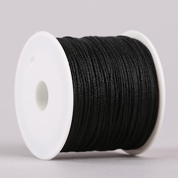 (180m) 1mm Nylon Hand Knitting Yarn för DIY Halsband, Smycken Ma