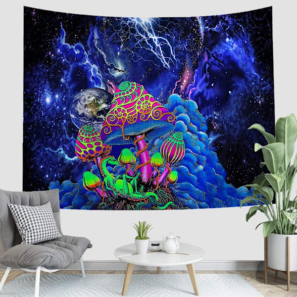 Nebula Galaxy Vægophæng, Psykedelisk Hippie Gobelin Abstrakt