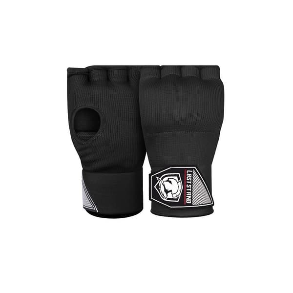 Sorte boksehandsker, 69CM lang håndledsstrop, professionel MMA Mua