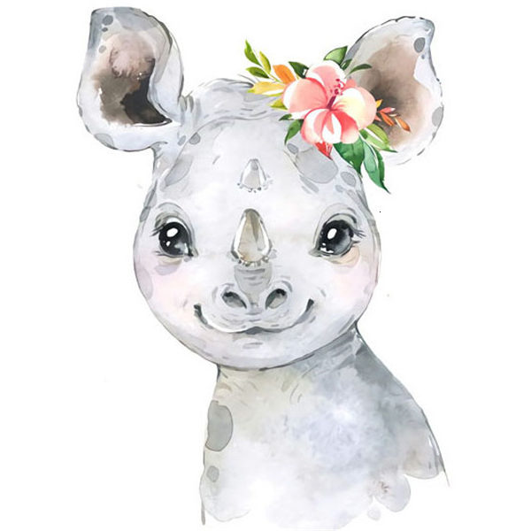 30x40cm 5D DIY Diamantmålning Full,Animaux de Dessins Animés#C,