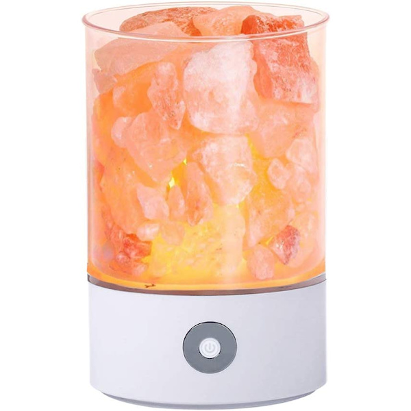 Naturlig Himalaya Saltlampe, Himalaya Rosa Salt Crystal Rock La