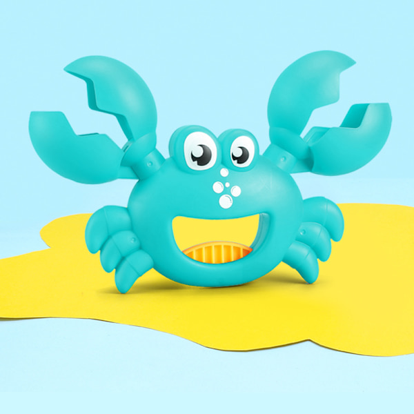 (Krabbe)（Blå）Plastik Strandlegetøj Sand Gripper til Sand og Sne Dino