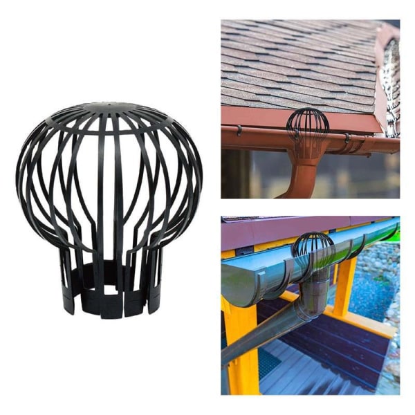 Pakke med 4-Down Pipe Gutter Balloon Guard Filter Strainer