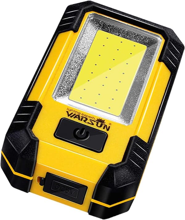 Genopladelig magnetisk mekanisk LED-arbejdslampe