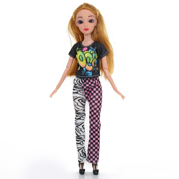 Barbie modetøj, 10 dele, 10 dukketilbehør, til
