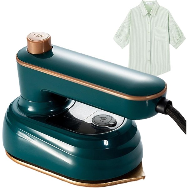 Bærbar Garment Steamer (grønn), Sammenleggbar Garment Steam Iron, Mini