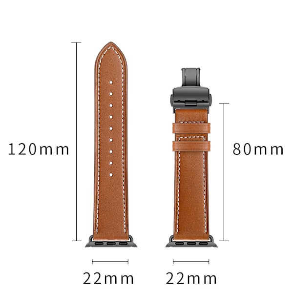 Ekte skinn klokkestropp, Cross Wrist Watch Menn/Kvinner Hurtig R