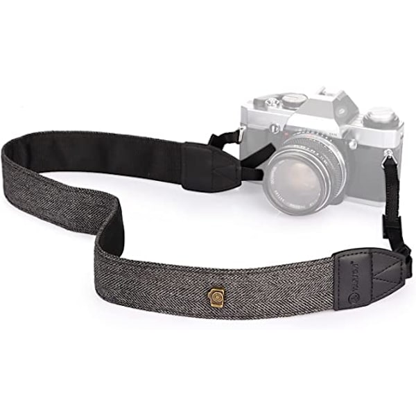 Vintage-kameran olkahihna kaikille DSLR-kameroille Niko