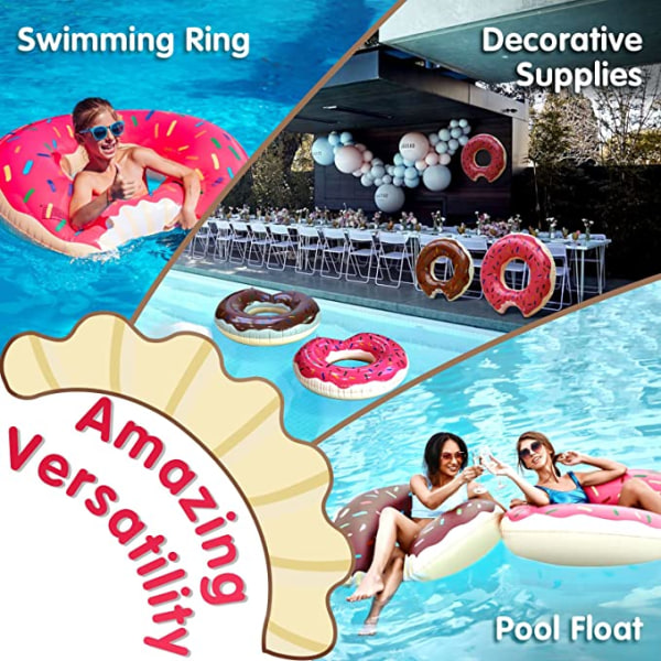 Donut Pool Floats Donut Pool Floatie Donut Tube Pool Doughnut Po