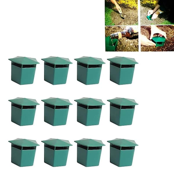 12-pack Snigelfällor, Barn- och Djursäkra - Grön