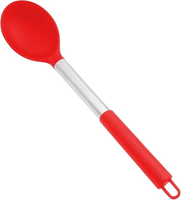 Silikoneske, Rustfrit Stål Håndtag Sømløs & Non-Stick Kitch