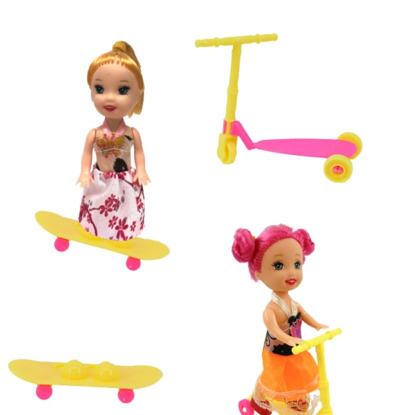 79 deler Barbie-dukketilbehør Lite lekesett Princess