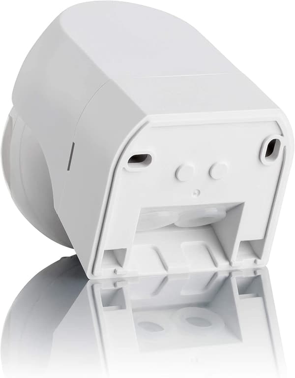 Sensor utendørs IP44, veggmontert, infrarød bevegelsessensor, LED-er