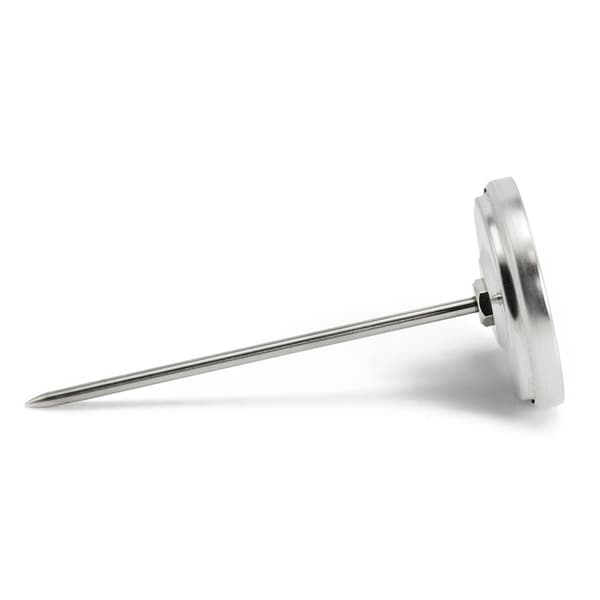 2x stegetermometer i rustfrit stål - analogt stegetermometer