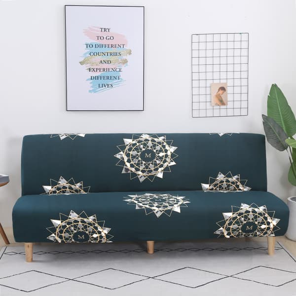 Stretch Armless Sofa Cover, Universal Armless Sofa Cover All Cove