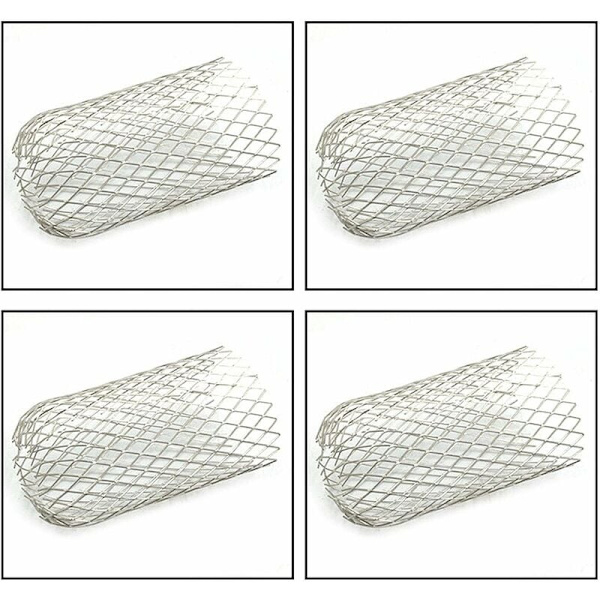 4 stykker til tagrender på ca. tagrenderfiltre rist mesh S