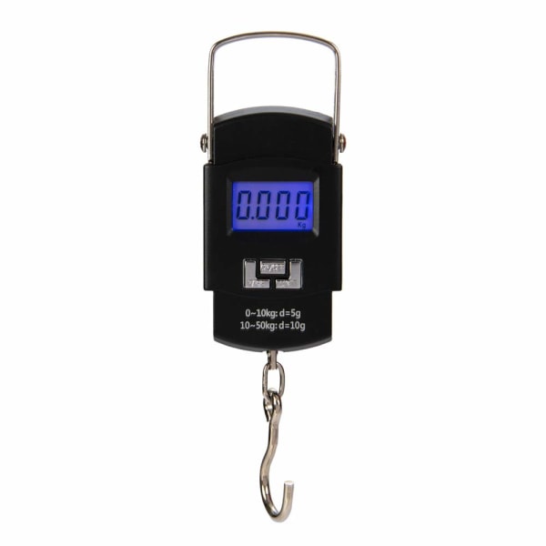 Luggage Scale 50kg Portable Digital Fishing Scale Weighing Scale