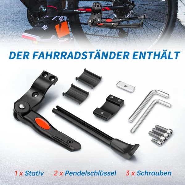 Justerbar cykelstøtte Universal cykelstativ til Bi