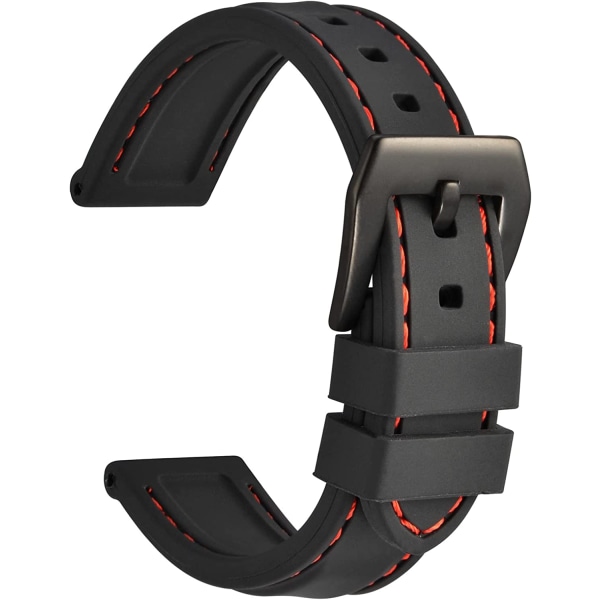 Heavy Duty Watch Remme, Silikone Gummibånd, Stai