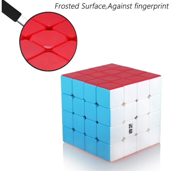 Speed ​​​​Cube 4x4 4x4x4 Stickless Magic Puzzle Magic Speed ​​​​Cub
