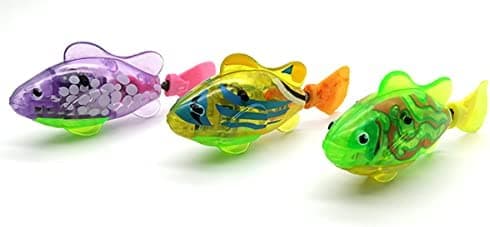 4 stk. interaktive robotfisk leker for katt, beste vannkatt