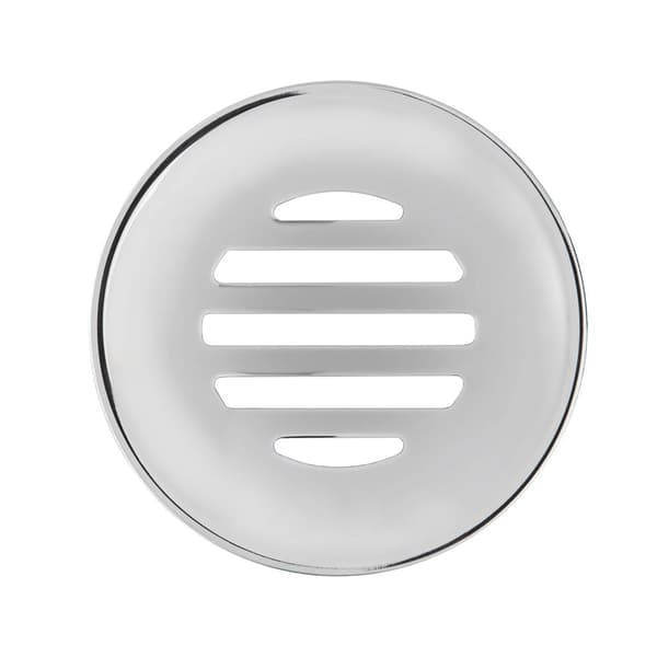 60 mm fritflydende håndvaskventil i designer messing, forkromet